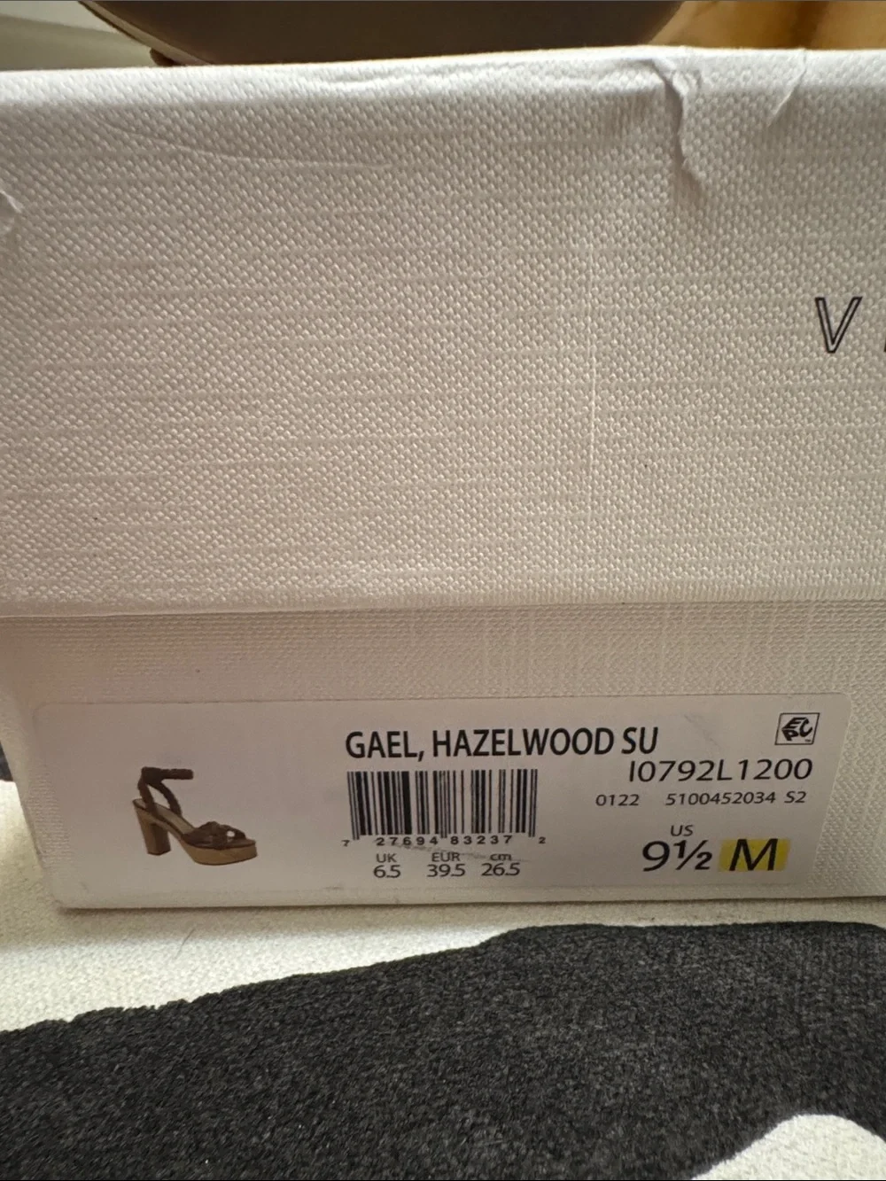 Veronica Beard Braided Suede Platform Gael Sandals in Hazelwood